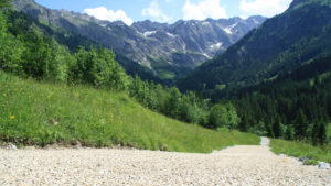 Bad Hindelang, Alpenwege-Bau zur Alpe Hasenegg